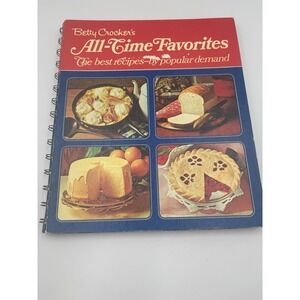 Vintage Betty Crocker All Time Favourites The Best Recipes First Printing 1971
